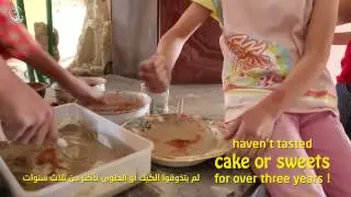 How to make cake under siege! .. كيف تصنع كيك تحت الحصار