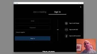 Signing into your school Zoom account