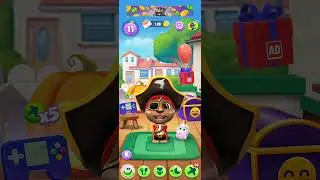 My Talking Tom 2. unlimited money, diamond. best sweet song in the world.