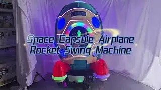 The Ultimate Eye-Catcher! 🛸 Space Rocket Interactive Ride: Boost Your Venue's Appeal #kiddieride