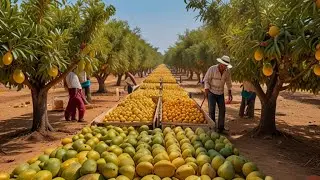 How Australian Farmers Produce Millions of Tons of Mangoes | Mango Production In World