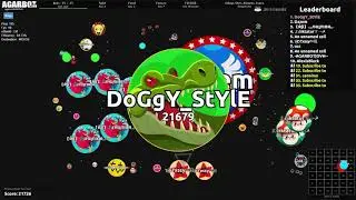 AGARBOT.OVH | PLAYING WITH 35 BOTS | Agar.io