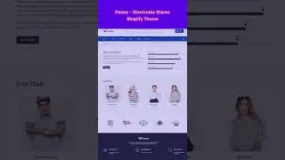 Ponno - Electronic Stores Shopify Theme #shopifytheme #shortsvideo