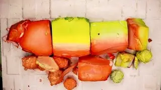 Dyed Gym Chalk Crushing ASMR |  Crunchy & Relaxing #chalkcrushing #oddlysatisfying #crunchycrumbles