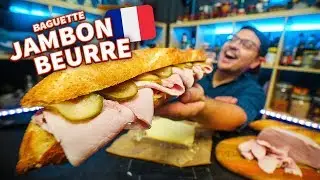 The BEST French Ham Sandwich: Jambon-Beurre
