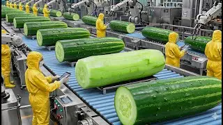 Cucumber Pickles Vlasic Mega Factory: Processing Millions of Cucumbers for Pickles (FULL PROCESS)&hellip;