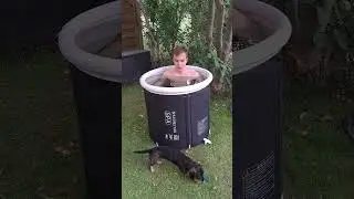 Eisbad testen #icebathing #icebath #eisbaden #icebaths #recover #recovery #musclerecovery