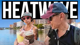 British Vanlifers Try to Cool Down in Spain
