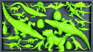 Hunting Jurassic World Evolution 2: T-rex, Mozasaurus, Crocodile, Timetrodon, Therizinosaurus