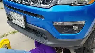 Oil Change Day for the 2018 Jeep compass