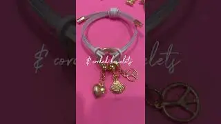 ✨NEW✨ charms & corded bracelets! 💞 #charms #charmbracelet #new