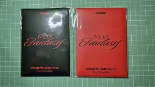Abrindo os poca de Golden Hour pt 3 In Your Fantasy version, ateez album! [Unboxing]