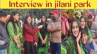 Interview in jilani Park 👍||Naeemraza Happy family