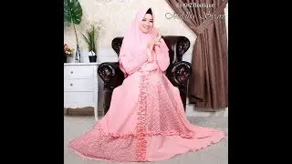TREND BAJU GAMIS SYARI CANTIK ELEGAN MODERN | GAMIS LEBARAN 2018 2019