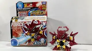 b-daman cross fight CB-26 force dragren unboxing y armado en espa&ntilde;ol