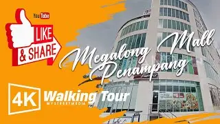4K Megalong Shopping Mall Walking Tour | PENAMPANG | KOTA KINABALU | SABAH | MALAYSIA
