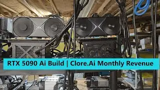 Сборка и обзор 5090 FE Clore Ai
