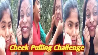 Cheek Pulling Challenge||funny video||Requested video||@Rini's simple lifestyle