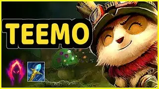 TEEMO VS RYZE MID GAMEPLAY