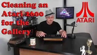 Cleaning an Atari 2600 for the Gallery EP0101