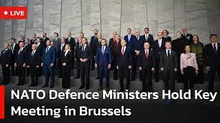 🔴LIVE: NATO Leaders Gather in Brussels for Defence Talks | AC1W