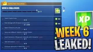 HOW TO FINISH ALL OF SEASON 4 WEEK 6 CHALLENGES (BATTLE PASS CHALLENGES)