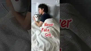 Faking sick to miss school&hellip;