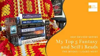My Top Five Fantasy and SciFi Books in 2021 || 2021 Review Series