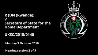 R (DN (Rwanda)) v Secretary of State for the Home Department