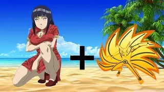 Naruto Female characters in Kurama chakra mode | wearing kurama chakra cloak | kurama mode version