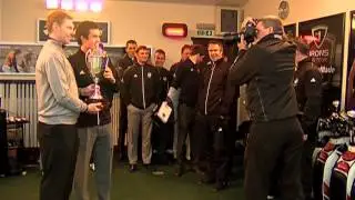 SGU Elite Squad meet Stephen Gallacher at Kingsfield