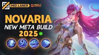 Novaria NEW META Build 2025, Emblem, and Best Hero Counters | Mobile Legends
