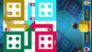 Ludo king game with computer in classic mode | 2 players #ludo #game #gameplay 