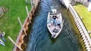 The Cheboygan Locks Michigan