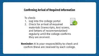 AXS Companion - Following up After Submitting Your Application Using Common App