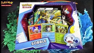 Opening a Sobble Galar Collection box! - No Talking