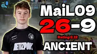 MaiL09 26-9 | +VOICE acncient FACEIT EU Ranked | Rating 2.12 | Jan 5, 2026