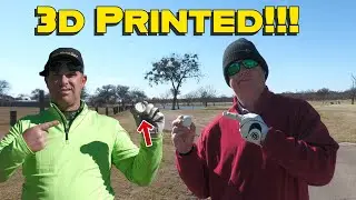 Can We Play With 3D PRINTED Golf Balls?