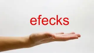 How to Pronounce efecks - American English