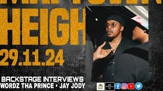 WORDZ THA PRINCE & JAY JODY at MAFTOWN HEIGHTS 2024 • Backstage Interviews (Hosted by Thato Keith)