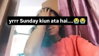 Sunday meri kya kam hota hai 😭😭 || Miss reema new vlog video 2026 ||