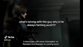 Resident evil 9 requiere leon s Kennedy tiko tiko edit 😍