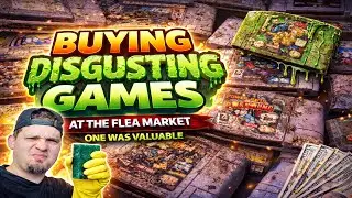 Buying Disgusting Games at The Flea market....Will They Work??