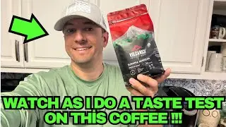 First Sip Reaction! Trying This Sumatra Coffee! REVIEW!!!
