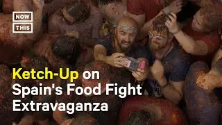 Thousands Take Part in Spain's La Tomatina Festival
