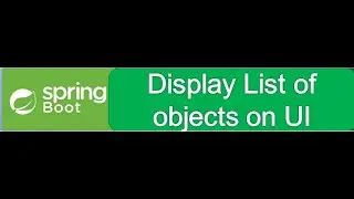 Creating a RESTful API with Spring Boot: Returning/Displaying a List of Objects in JSON Format