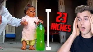 MEET THE MAN ONLY 23 INCHES TALL (*Shortest Human Alive*)