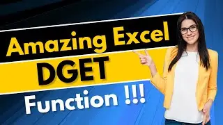 Excel में DGET फंक्शन कैसे उपयोग करें