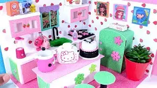 DIY Miniature Dollhouse Kitchen