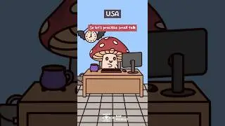 Small Talk: Europe vs USA 💻 Animation Meme | Original Video: Under Studio x @danpulzello